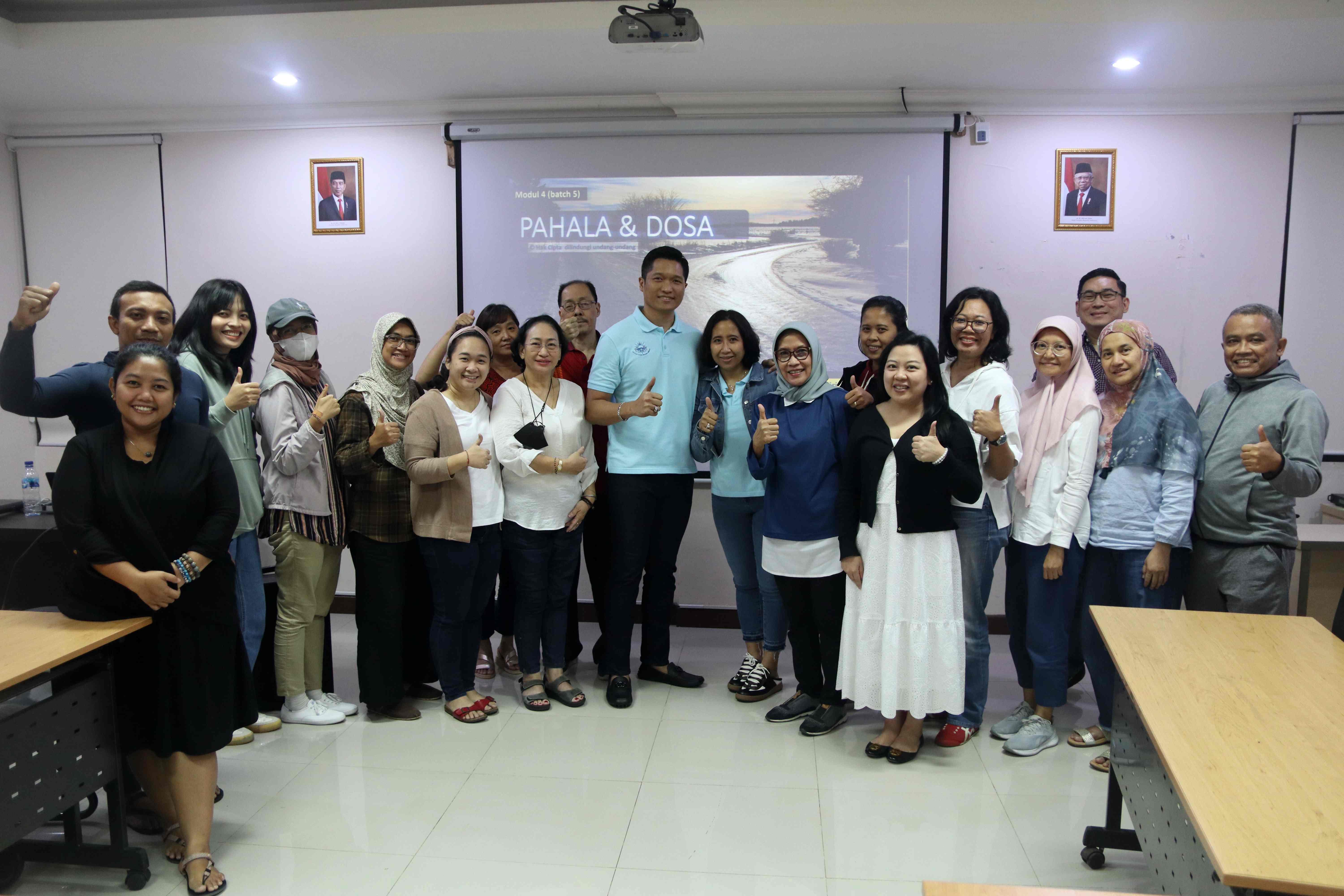 Modul 4 Batch 5, Jakarta 14 Mei 2023 - Yayasan Syukur Bhuwana Semesta